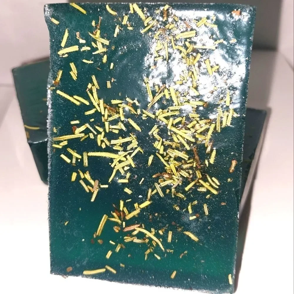 Hand crafted natural Rosemary Cumber soap bar